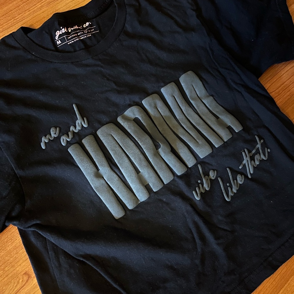 Taylor Swift “Karma” Cropped Tee